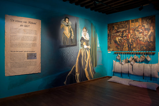 muurschildering tentoonstelling heksenjacht museum helmond